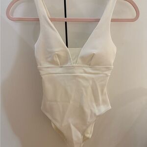 Elegant Cream Bodysuit